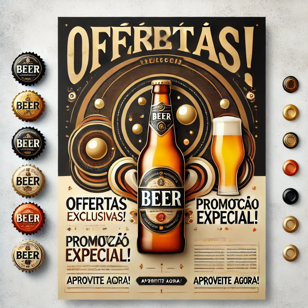 IA Encarte promocional cerveja IA Encarte promocional cerveja