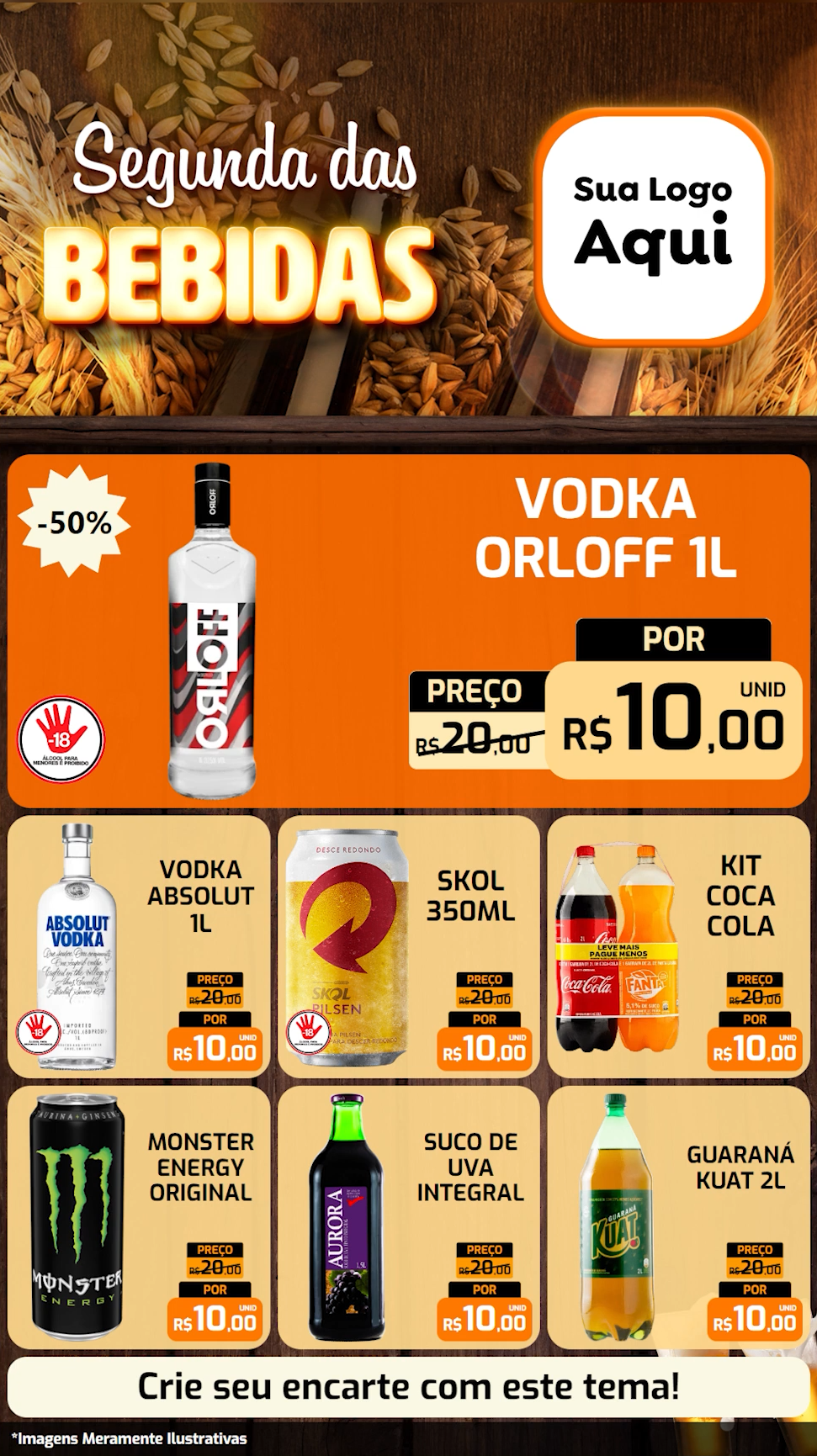 QRO - Encarte Bebidas